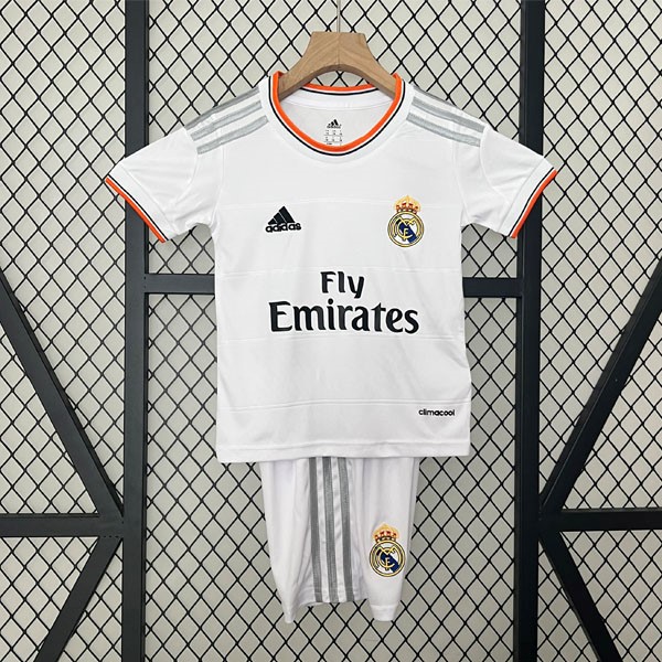 Camiseta Real Madrid 1ª Retro Niño 2013 2014